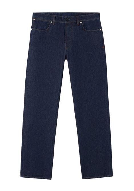 j100005 indigo denim-rinsed jeans man blu STONE ISLAND | L1S14 J100005 S00J7VJ201